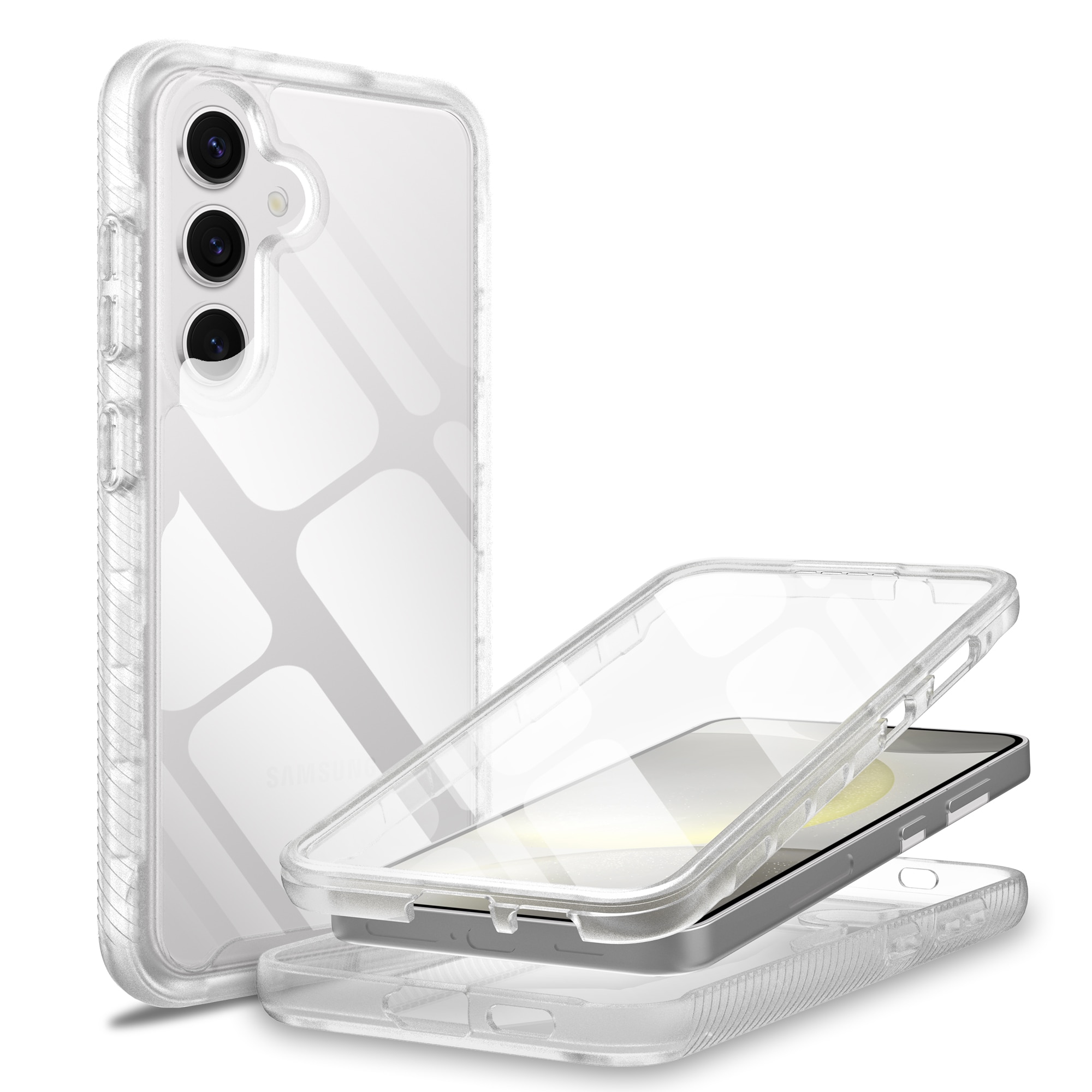 Coque Full Protection Samsung Galaxy S24 Plus, Transparent