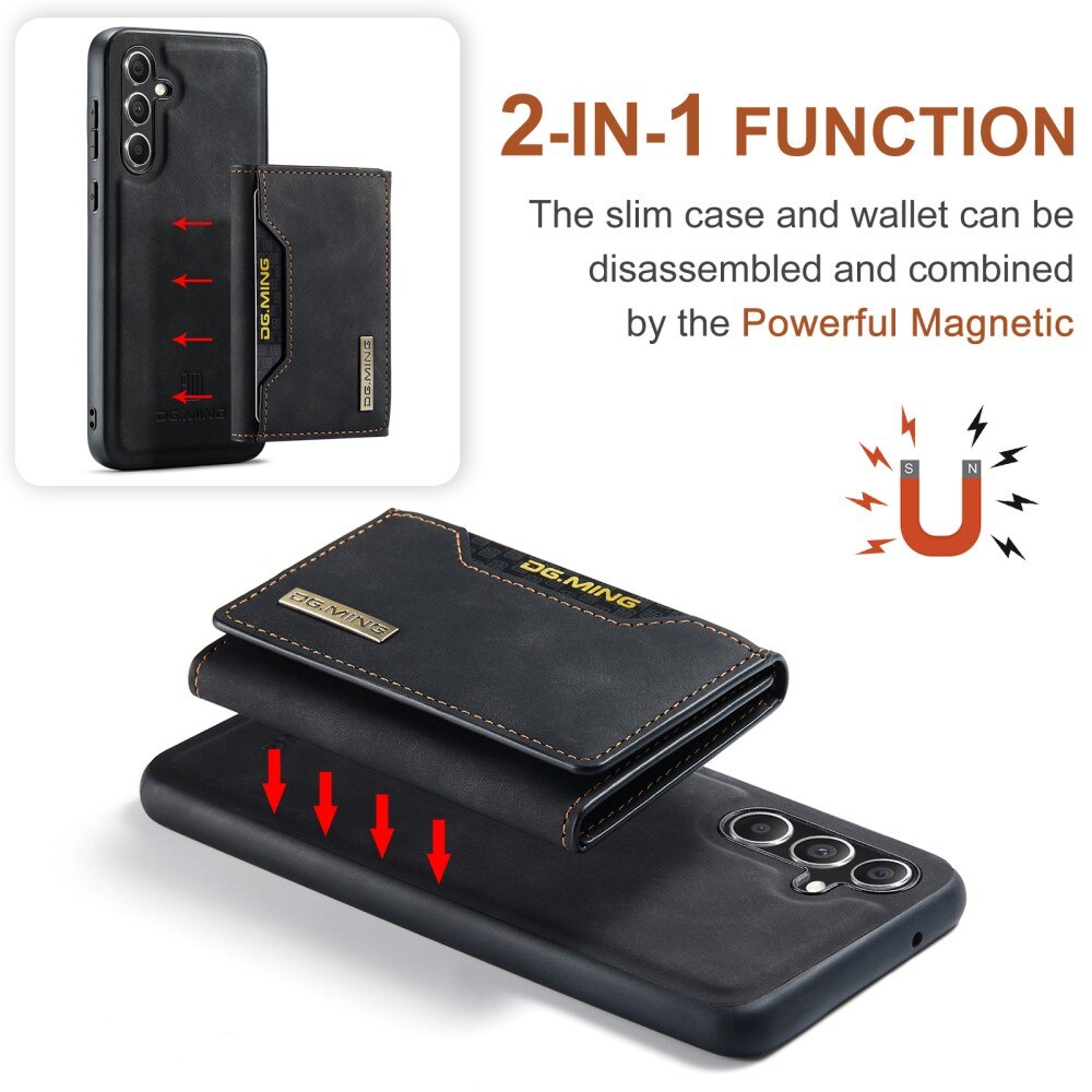 Coque Magnetic Card Slot Samsung Galaxy A56, Noir