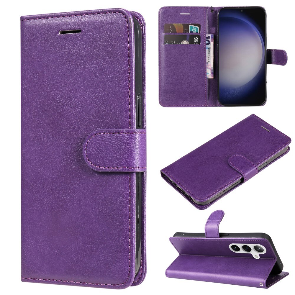 Étui portefeuille Samsung Galaxy S25, violet