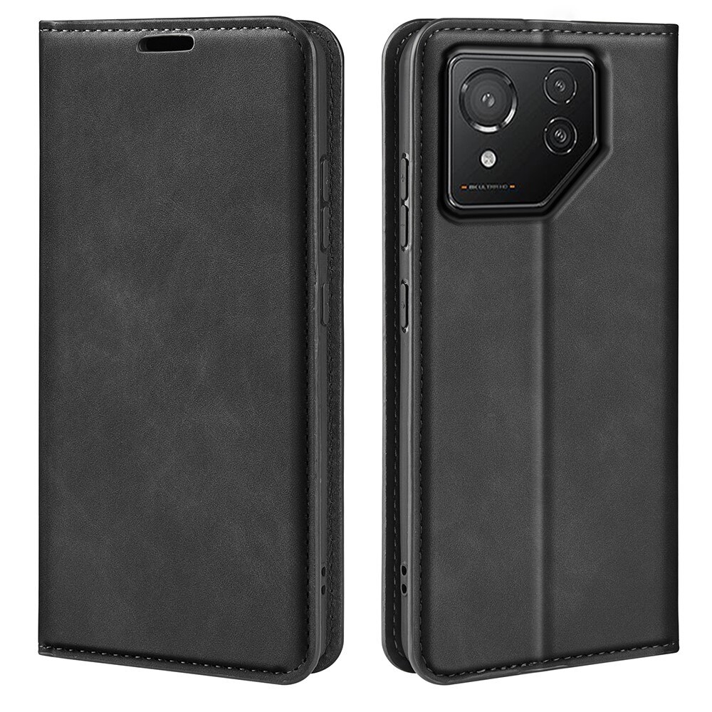 Coque portefeuille mince Asus ROG Phone 8, Noir