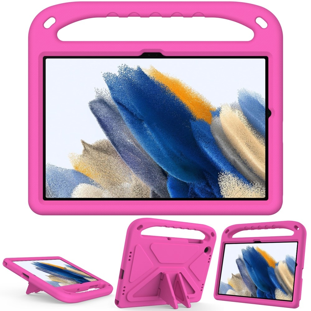 Coque EVA avec poignée pour enfants pour Samsung Galaxy Tab A9 Plus, Rose