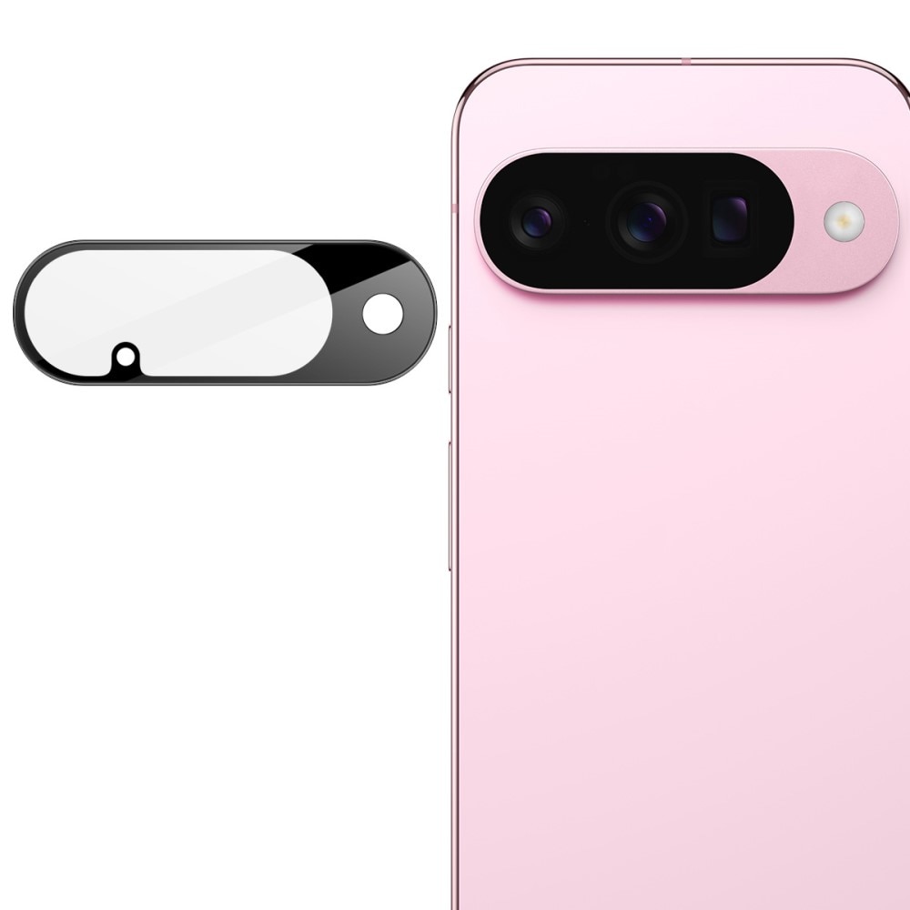 Protecteur de lentille en verre trempé 0,2 mm Google Pixel 10, Noir