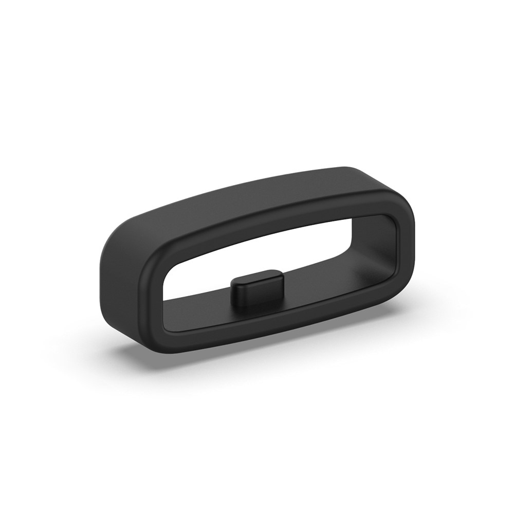 Passant de montre en silicone Universal 18mm, noir