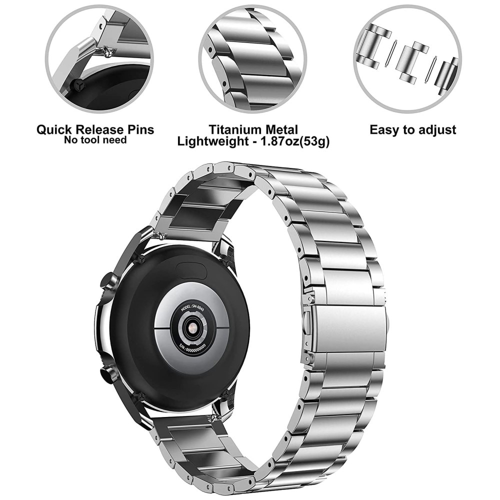 Bracelet en titane Polar Grit X, Argent