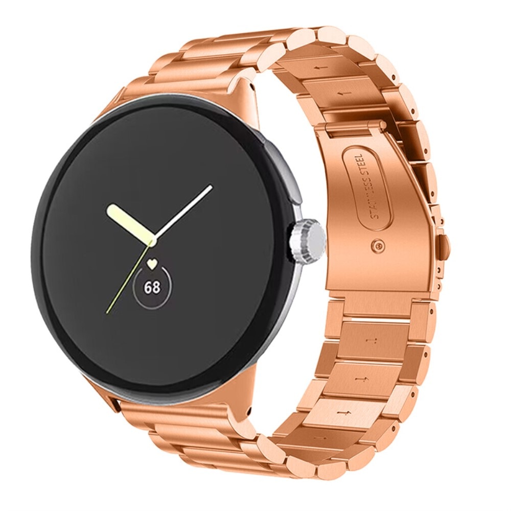 Bracelet en métal Google Pixel Watch 3 41mm, Or rose