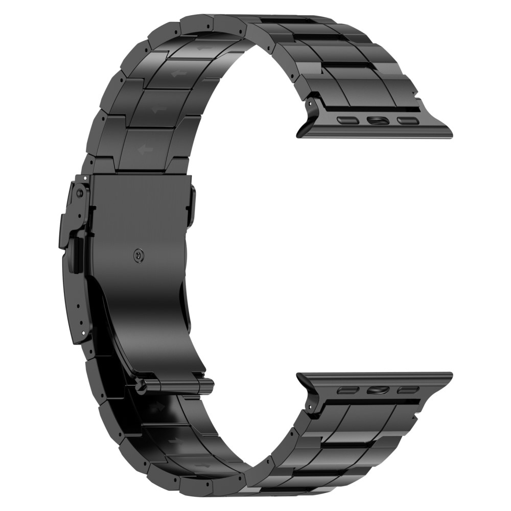 Elevate Bracelet en titane Apple Watch Ultra 49mm, noir