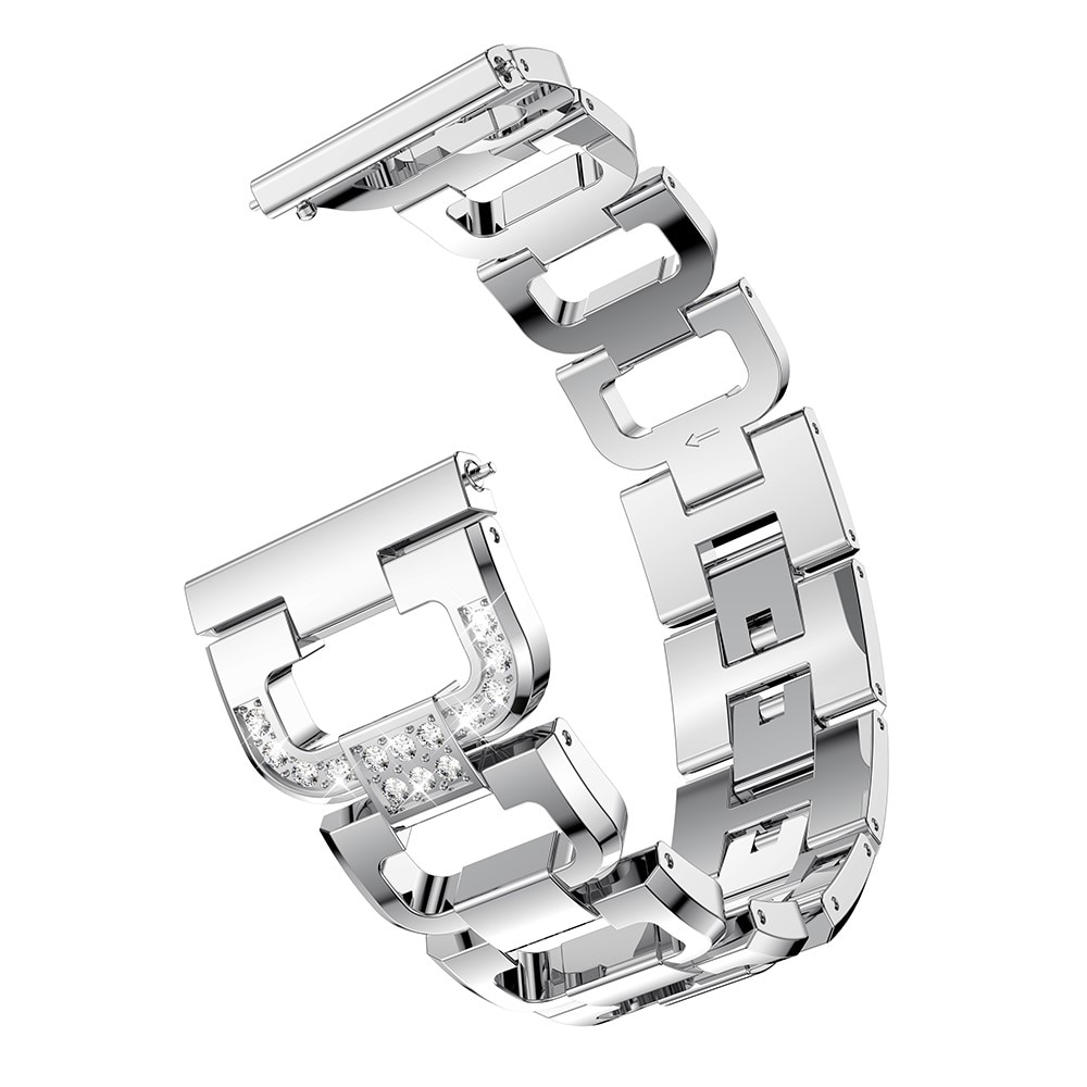 Bracelet Rhinestone Polar Vantage M2, Silver
