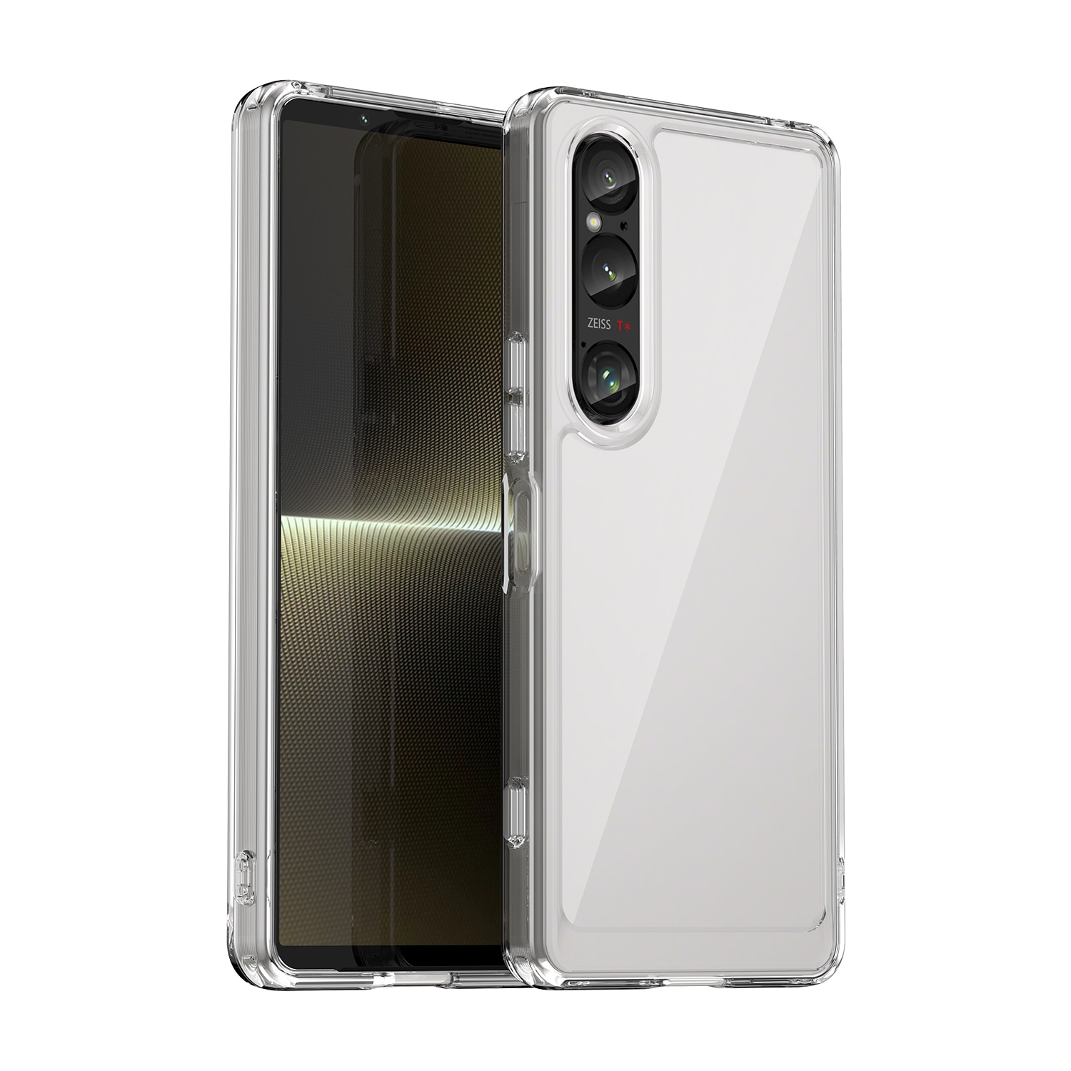 Coque hybride pour Sony Xperia 10 VII, Transparent